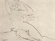 Seated Nude Amedeo Modigliani